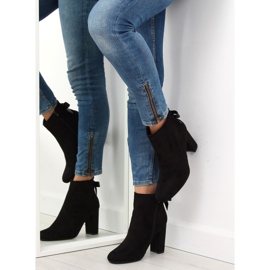 Bottines noires à talons E5120 Noir le noir 2