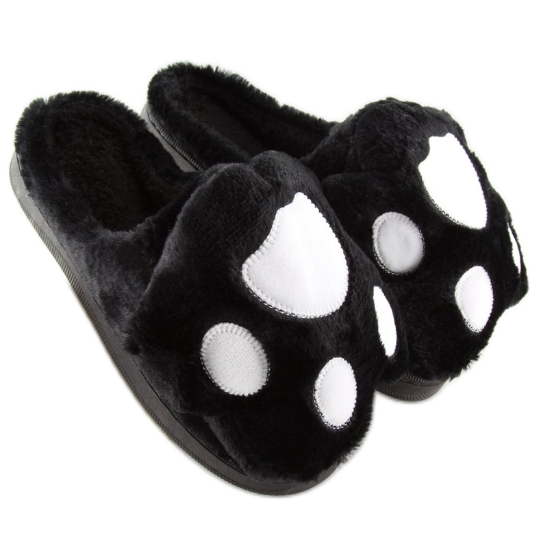 Chaussons noirs pour femmes DD93 noir 2