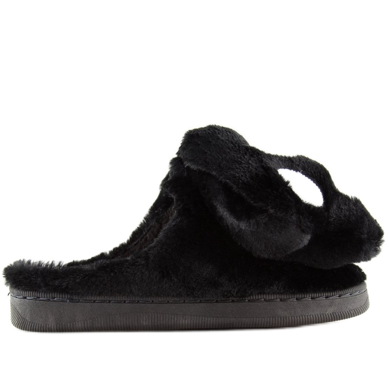 Chaussons noirs pour femmes DD93 noir 1