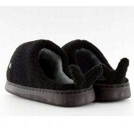 Chaussons femme noirs DD92 Noir le noir 2