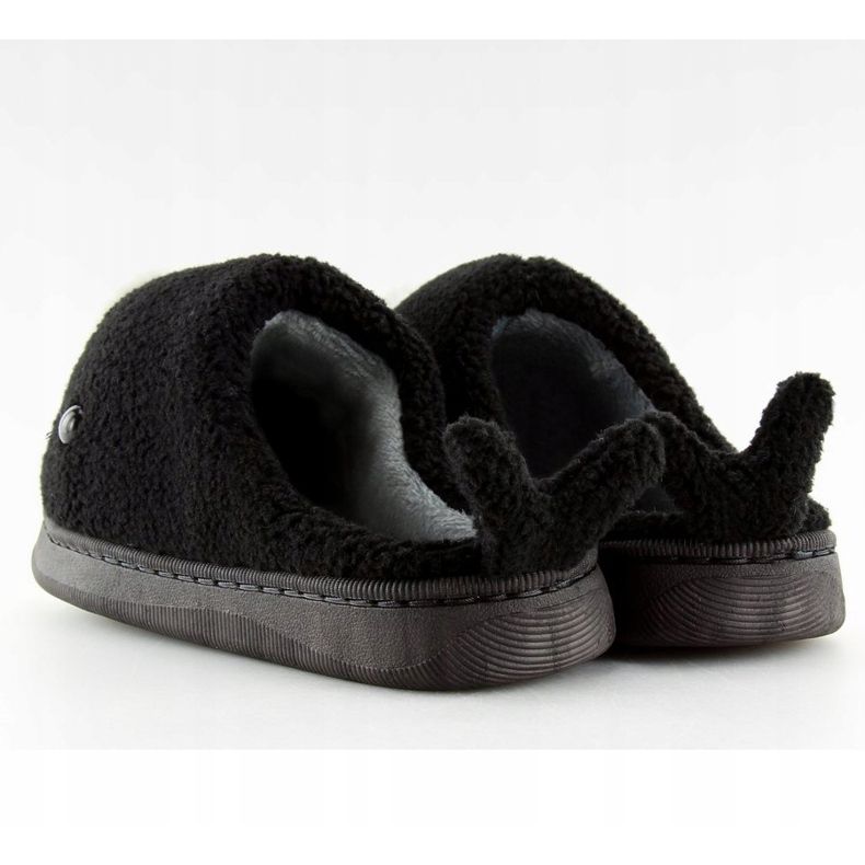 Chaussons femme noirs DD92 Noir le noir 2 Chaussons femme noirs DD92 Noir le noir 2