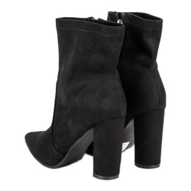 Seastar Bottines en daim noir le noir 3