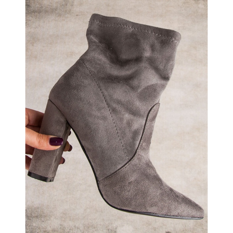 Seastar Bottines en daim gris 1