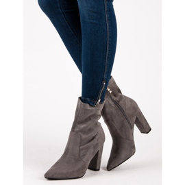 Seastar Bottines en daim gris 6