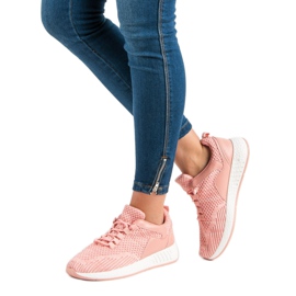 Chaussures de sport légères rose 1