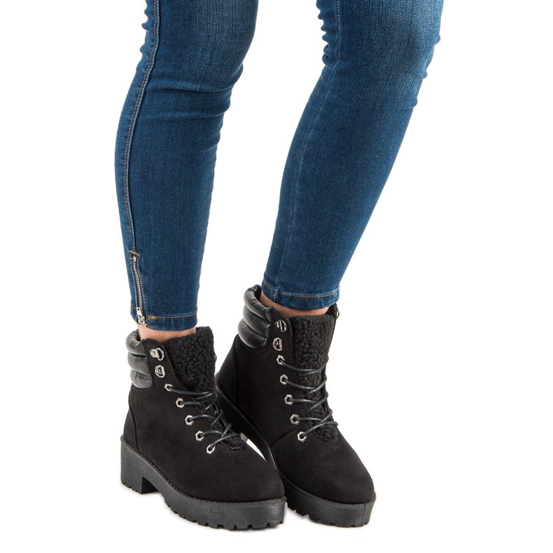 Trappeurs en suède le noir 1