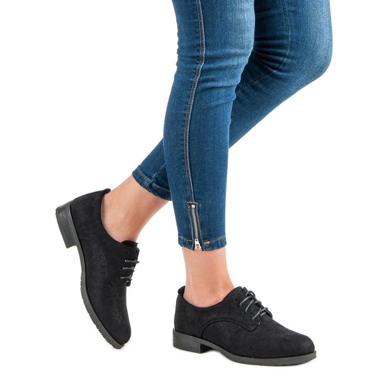 Seastar Chaussures en daim noir 1