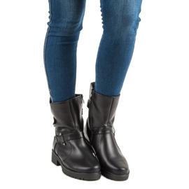 Bottes chaudes Ouvriers noir 2