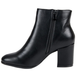 Weide Bottines chaudes noires le noir 1