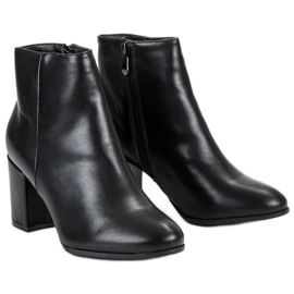 Weide Bottines chaudes noires le noir 3