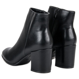 Weide Bottines chaudes noires le noir 2
