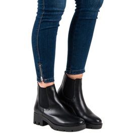 Seastar Bottes Jodhpur confortables le noir 5