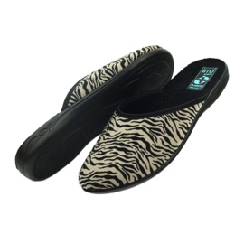 Adanex 15819 chaussons en velours le noir 4