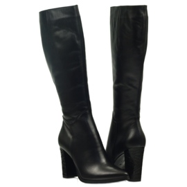 Bottines Espinto 185 noires sur le montant 3