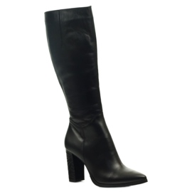 Bottines Espinto 185 noires sur le montant 1