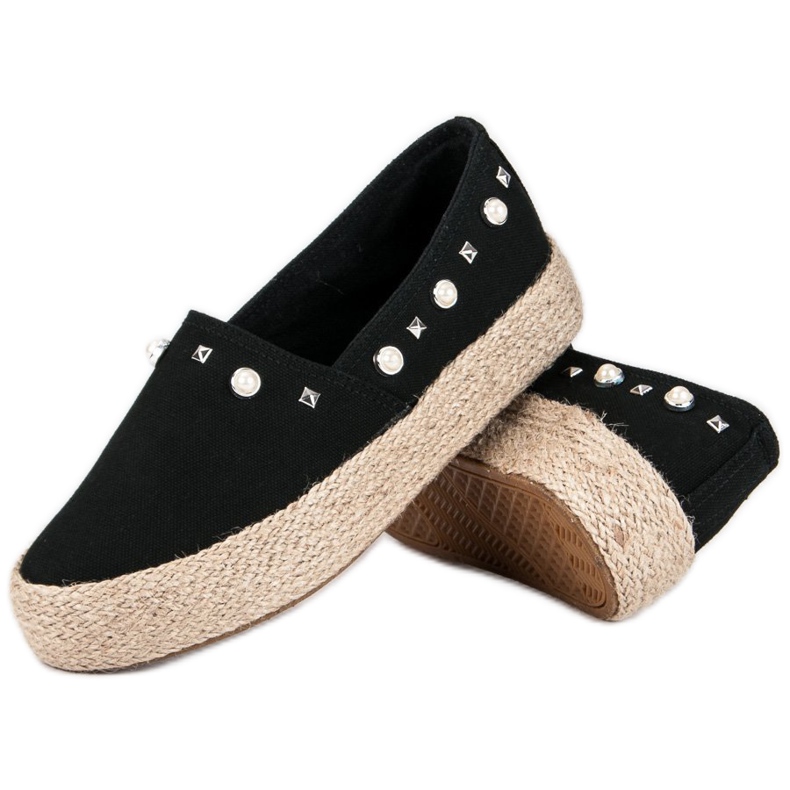J. Star Espadrilles noires 1