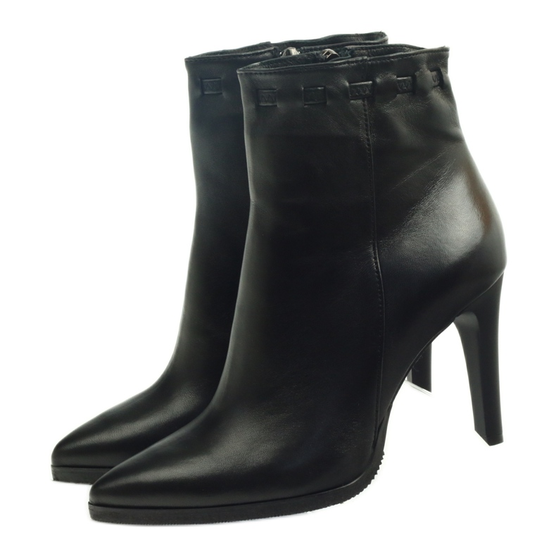 Bottines noires Espinto 256 noires le noir 3