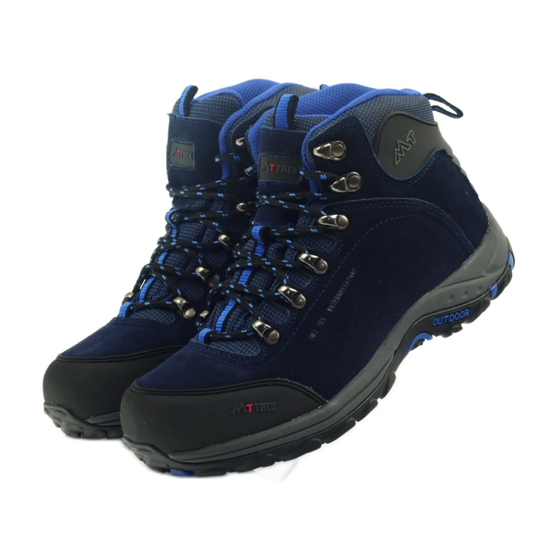 Bottes avec membrane MT TREK 013 noir bleu marine 3