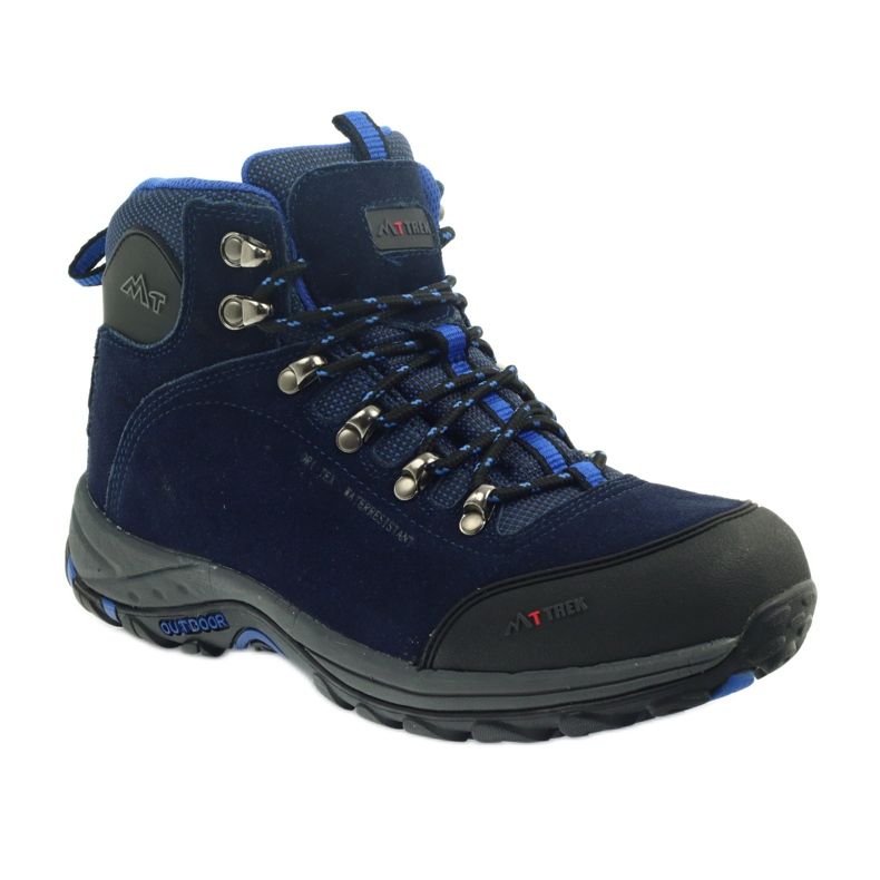 Bottes avec membrane MT TREK 013 noir bleu marine 1
