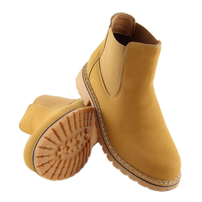 Chelsea boots camel 1367 Camel jaune 1