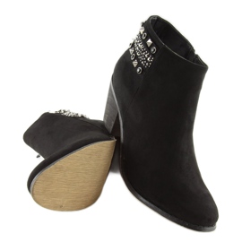 Bottes noires pour femmes noires L3526 Noir le noir 1