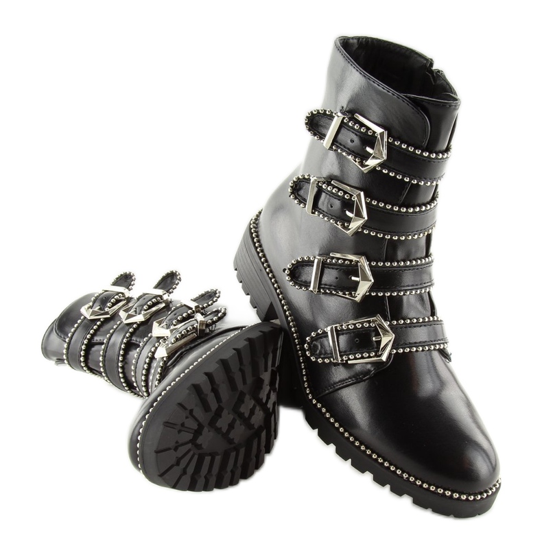 Ouvrières noires BK-09 noir le noir 2