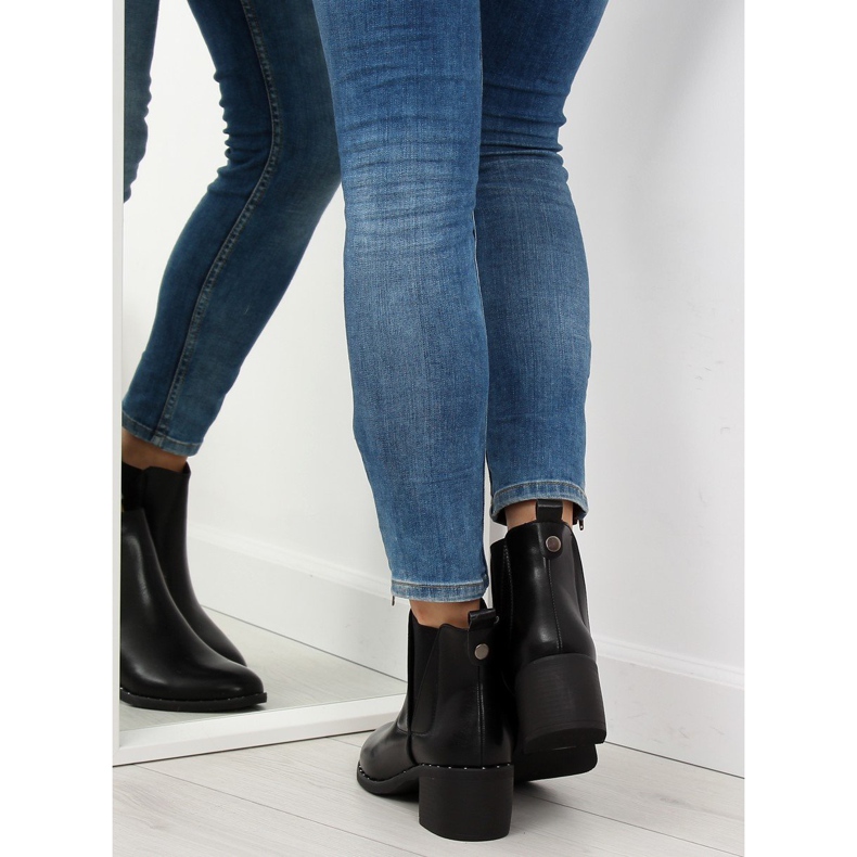 Bottines Chelsea noires, noir 8932 Noir le noir 1