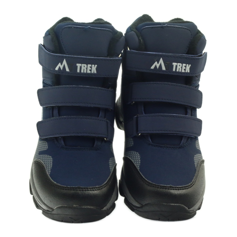 Mttrek Bottes velcro MT TREK 012 bleu marine noir 3