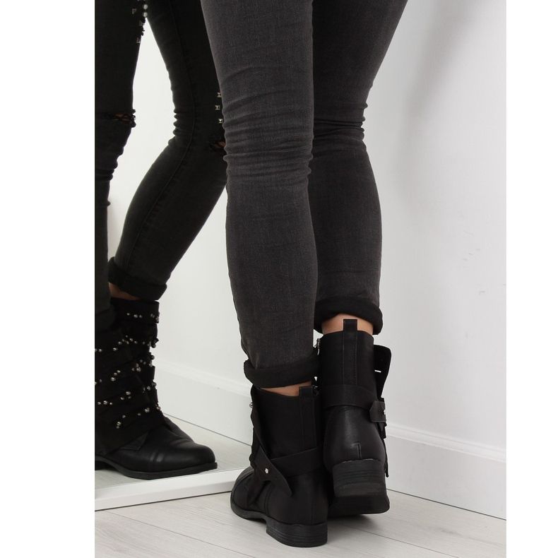 Bottes militaires noires 2194 Noir 2