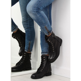 Bottines à lacets noir worky 168-177 noir le noir 7