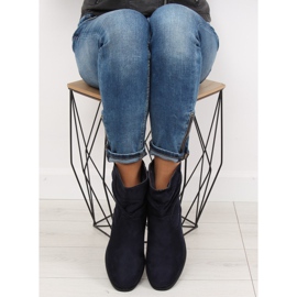 Boots femme bleu marine 1126-PA DK.BLUE 2 Boots femme bleu marine 1126-PA DK.BLUE 2