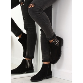 Bottines Chelsea noires pour femmes 108-107 Noir 1