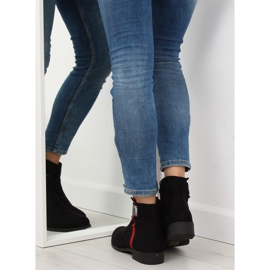 Bottines Chelsea en Daim Noir 100-913B0-2 Noir le noir 3