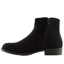 Bottines Chelsea en Daim Noir 100-913B0-2 Noir le noir 4