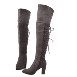 Gris Surbottes talons hauts B34H-HB Gris 1