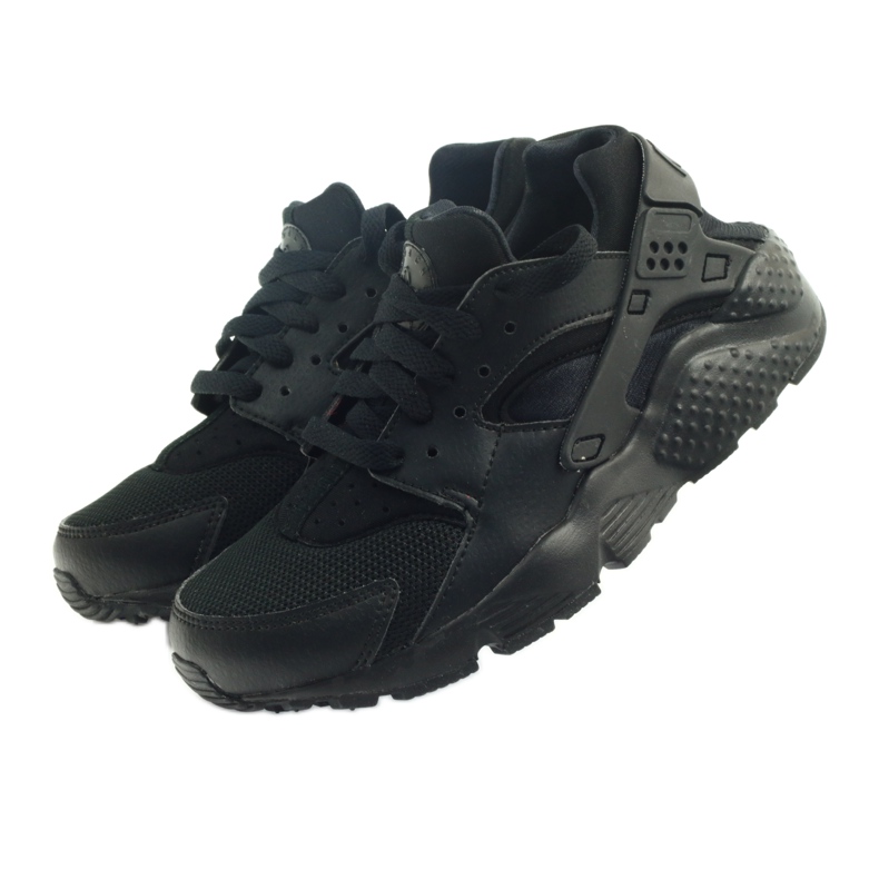 Nike Huarache Run GS 016 le noir 3