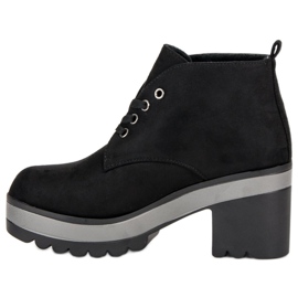 Bottes légères à talons hauts le noir 2