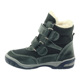 Bottes en cuir avec une membrane Bartuś gris 2