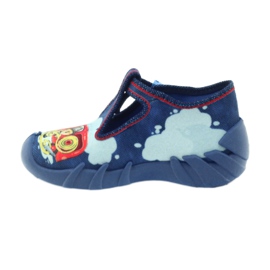 Chaussures pour enfants Befado 110p323 pantoufles bleu multicolore 2 Chaussures pour enfants Befado 110p323 pantoufles bleu multicolore 2