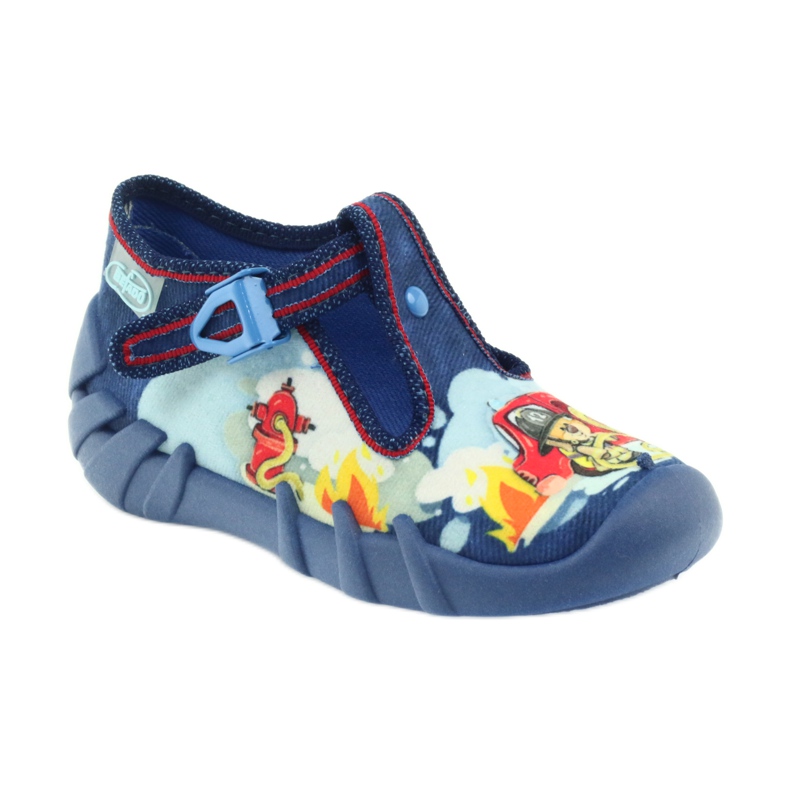 Chaussures pour enfants Befado 110p323 pantoufles bleu multicolore 1 Chaussures pour enfants Befado 110p323 pantoufles bleu multicolore 1