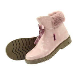 American Club Bottes américaines bottines bottes d'hiver 18015 rose 3