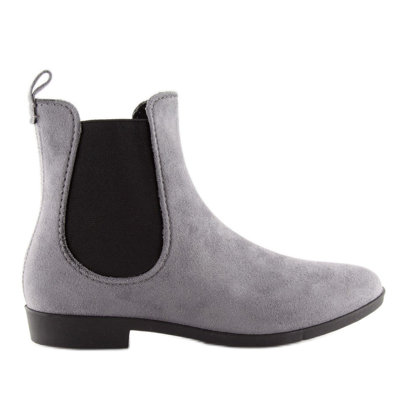 Galoches femme grises grises D61 Gris 1