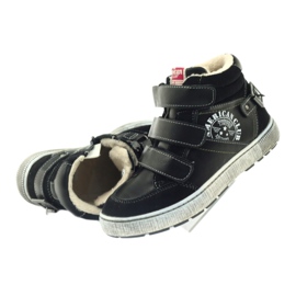 American Club, chaussures de sports d'hiver noires 17779 5