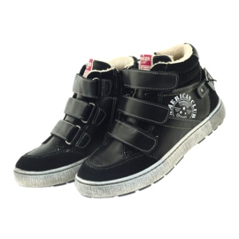 American Club, chaussures de sports d'hiver noires 17779 le noir 3