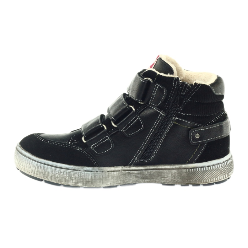 American Club, chaussures de sports d'hiver noires 17779 2