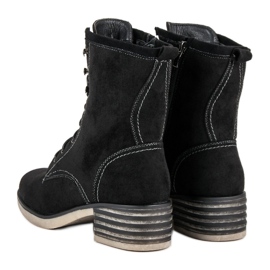 Filippo Travailleurs en daim noir 2