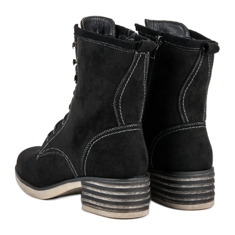 Filippo Travailleurs en daim noir 2