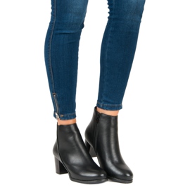 J. Star Bottes à la mode le noir 4