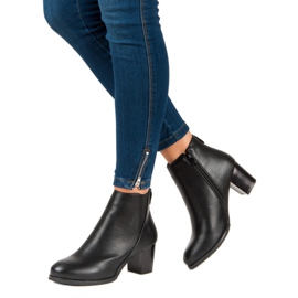J. Star Bottes à la mode le noir 5