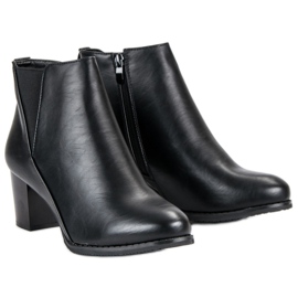 J. Star Bottes à la mode le noir 3